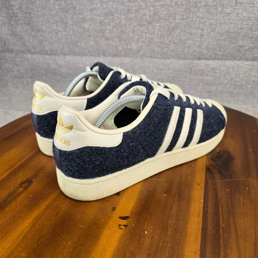 Adidas Superstar 80s PrimaLoft Navy Blue Wool Felt Shell Toe Mens 10.5 M20732